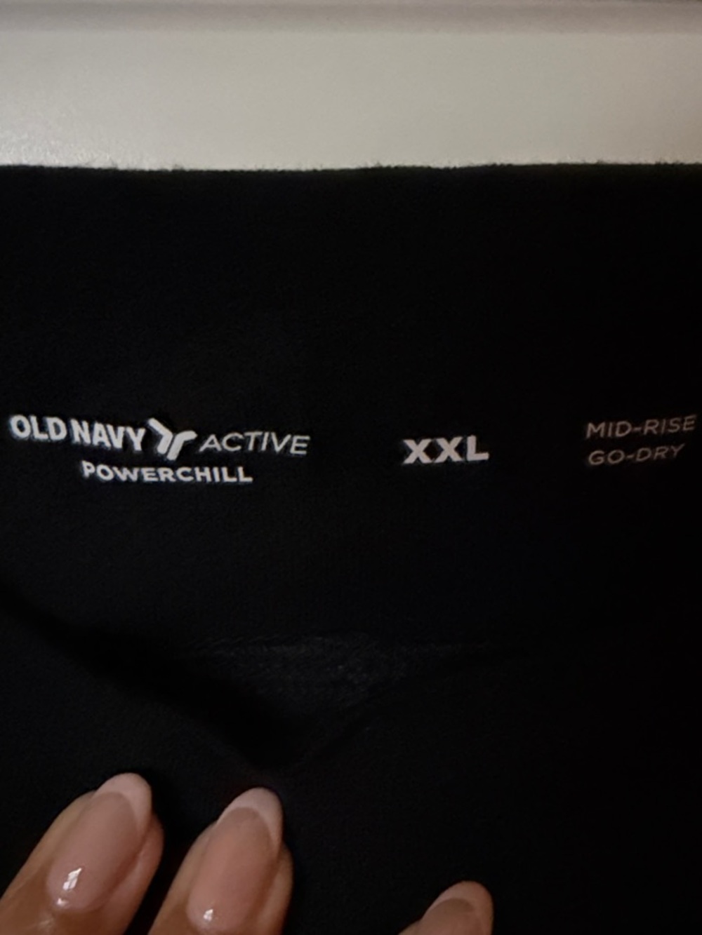 Old Navy Black PowerChill Mid-Rise Skirt - XXL